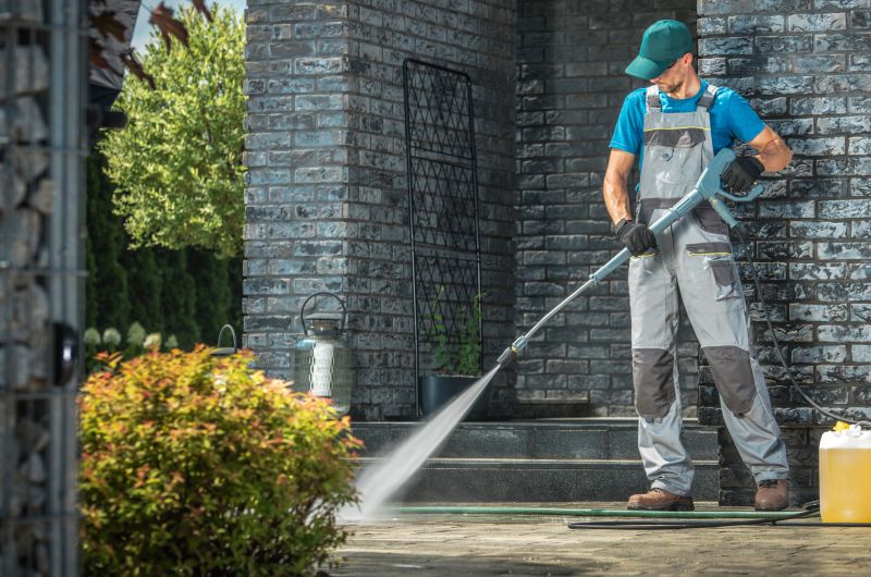 Powerwashing Before Exterior Painting